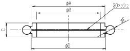 帶金屬過(guò)濾網(wǎng)中心環(huán) 